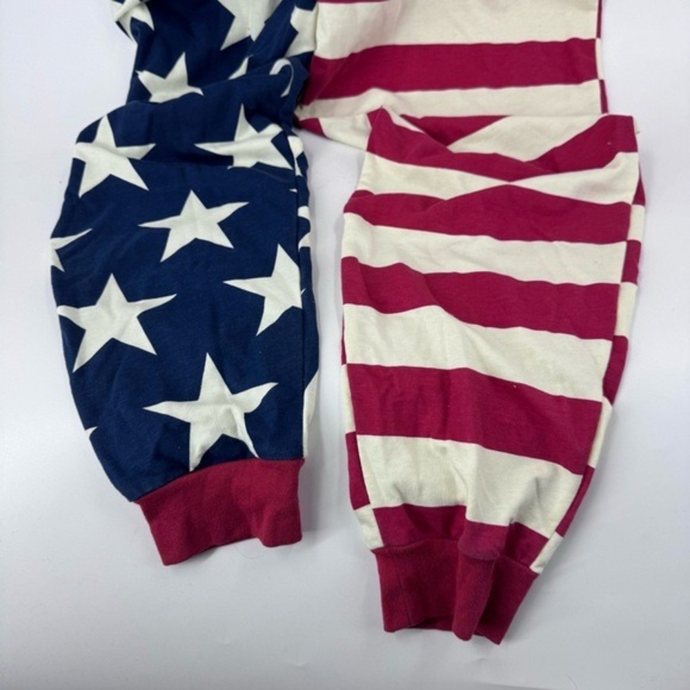 Under Disguise Red and Blue Cozy Patriotic Onesie - Picture 4 of 7
